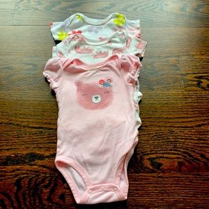 3/$21 Carter’s Baby Short Sleeve Onesie Bundle